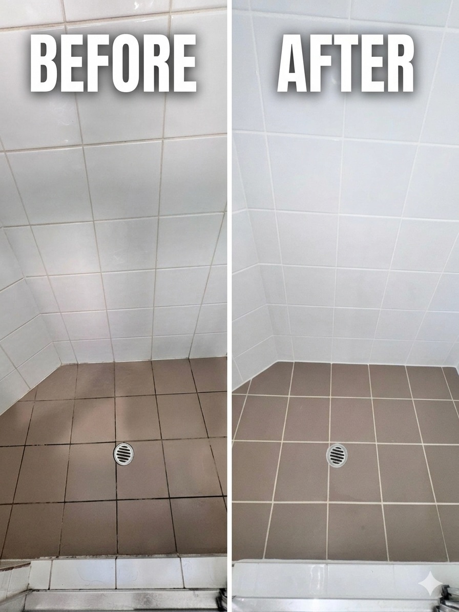 Regrouting service results