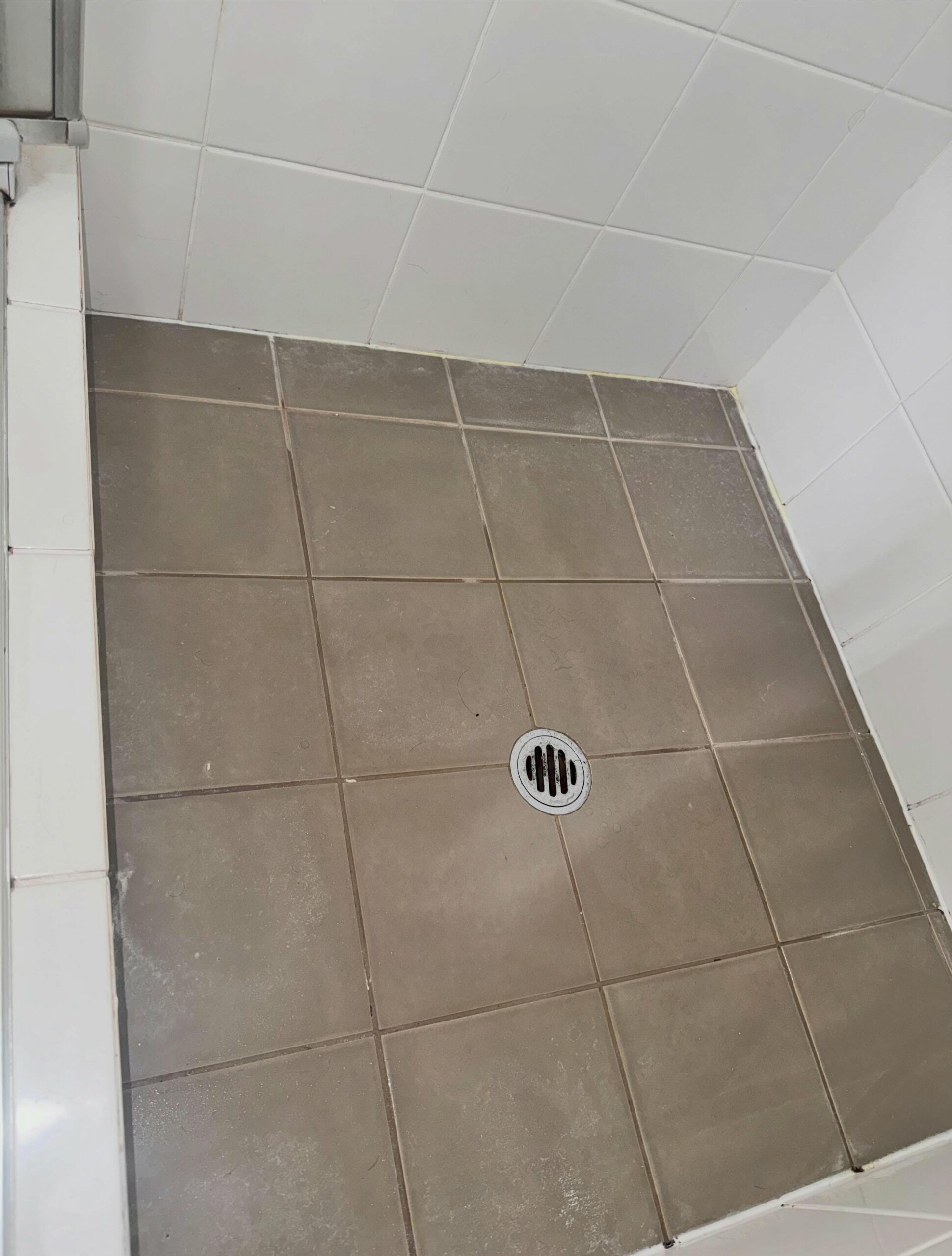 Shower regrouting detail Beckenham Perth