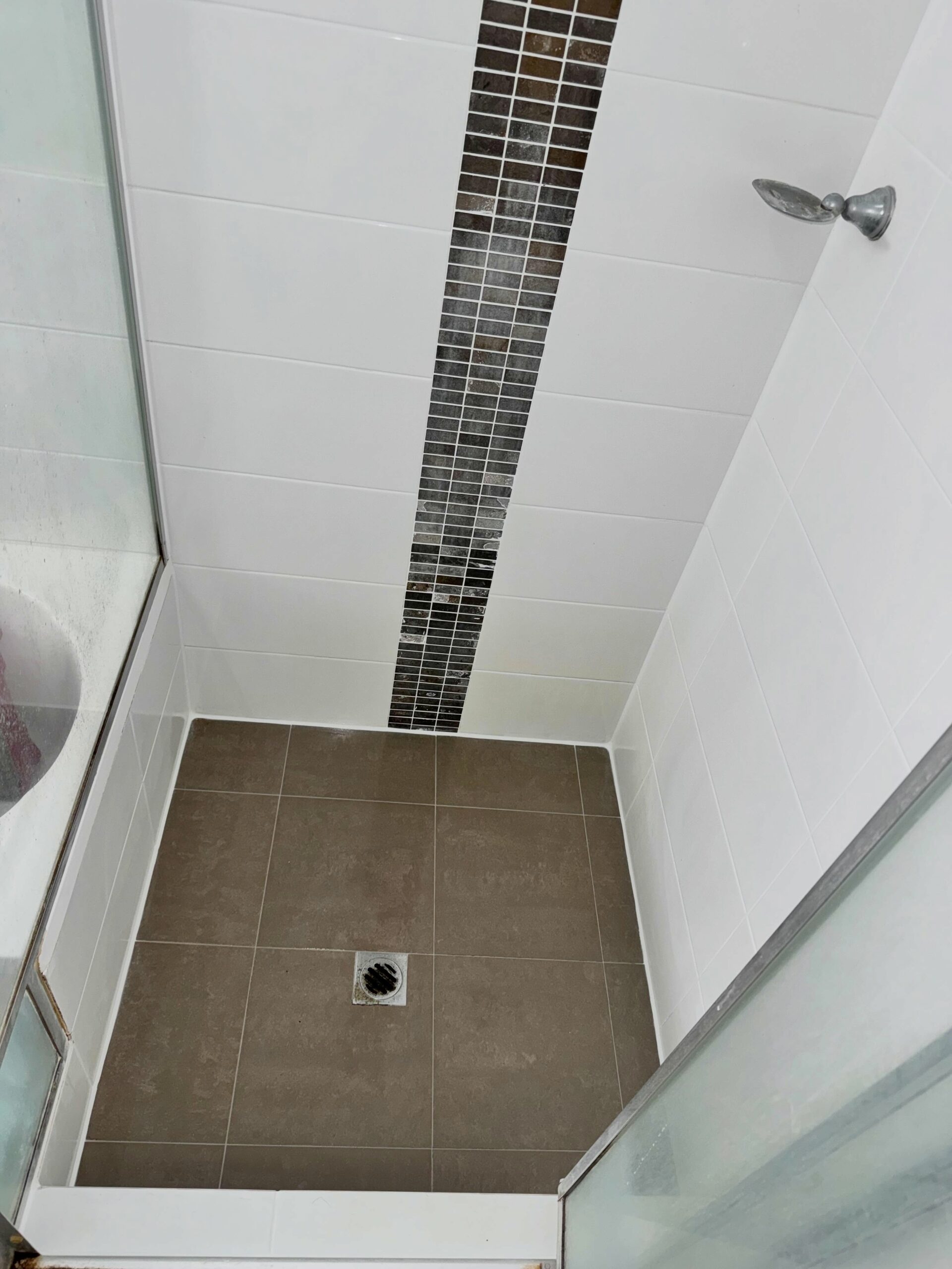 Third after photo shower regrouting Ocean Reef